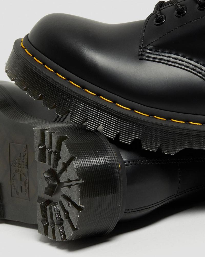 Botas Plataforma Dr Martens 1460 Bex Smooth Cuero Hombre Negros | MX 259FDN